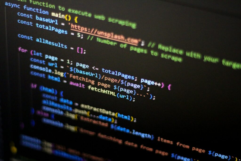 Programming screen illustrating project development in this Soran Ari AI article